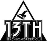 13th Beach Boardriders Club logo